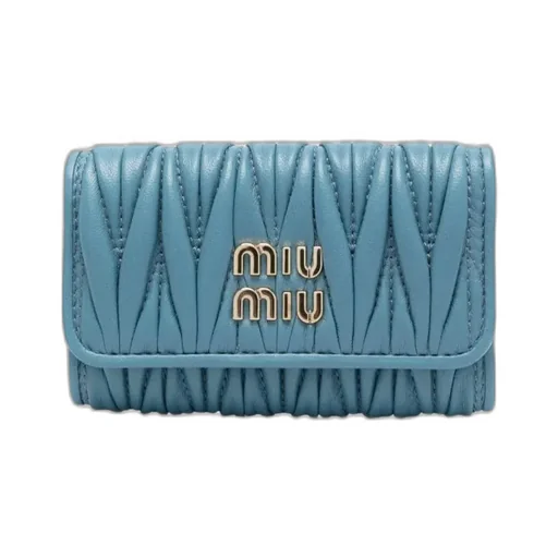 Matelassé Key Holder Wallet