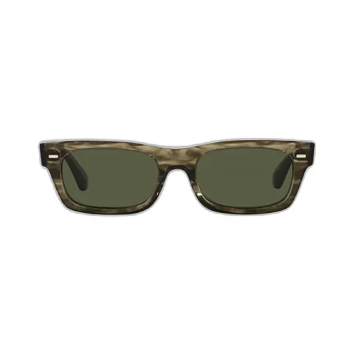 Davri Rectangle-Frame Sunglasses