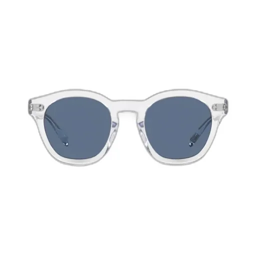 Round-Frame Tinted-Lenses Sunglasses