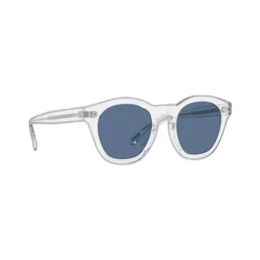 Round-Frame Tinted-Lenses Sunglasses