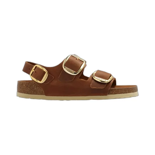 Birkenstock Milano Buckled Round-Toe Slingback Sandals