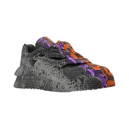 Odissea Python Greca-Print Sneakers