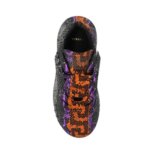 Odissea Python Greca-Print Sneakers
