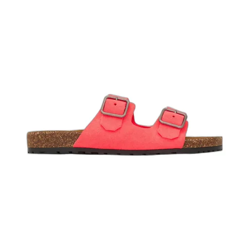 Saint Laurent Jimmy Double-Strap Slip-On Sandals