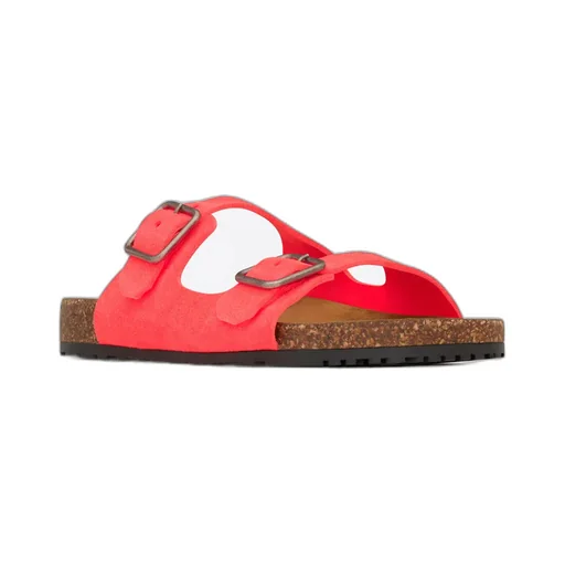 Saint Laurent Jimmy Double-Strap Slip-On Sandals