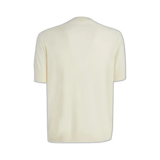 Jil Sander Short Sleeved Crewneck Knitted T-Shirt