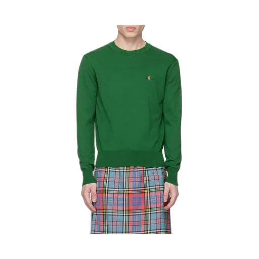 Vivienne Westwood Orb Embroidered Knit Jumper