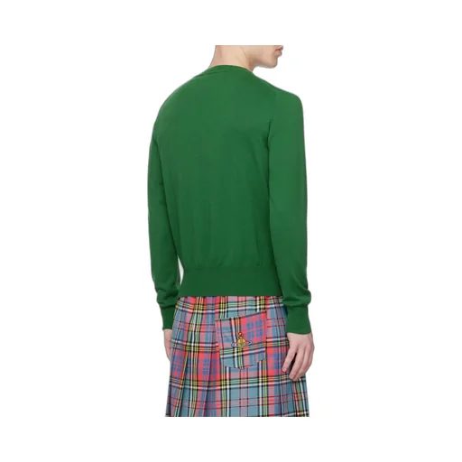 Vivienne Westwood Orb Embroidered Knit Jumper