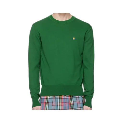 Vivienne Westwood Orb Embroidered Knit Jumper