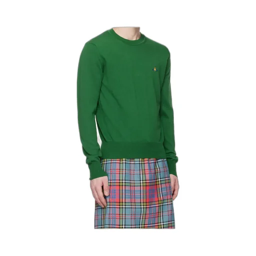 Vivienne Westwood Orb Embroidered Knit Jumper