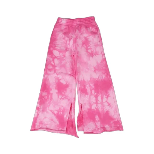 Tie-Dyed Wide-Leg Trousers