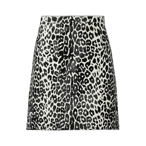 Leopard Print Mini Skirt