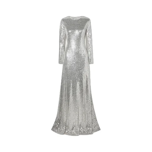 Sequined Plain Dress Dress
