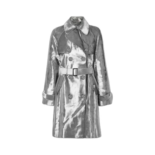 Double-Breasted Trench Coat