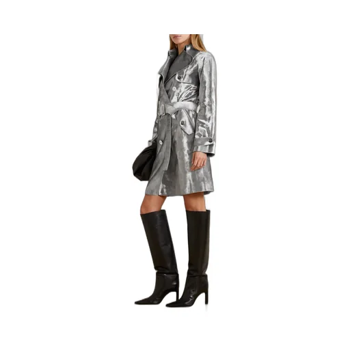 Double-Breasted Trench Coat