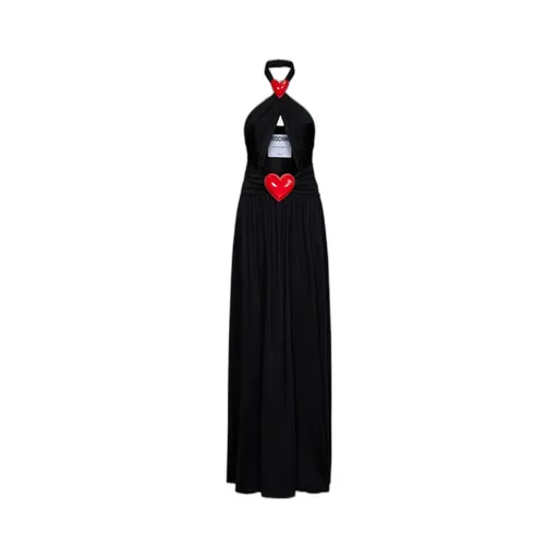 Inflatable Heart Halterneck Gown