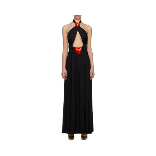 Inflatable Heart Halterneck Gown