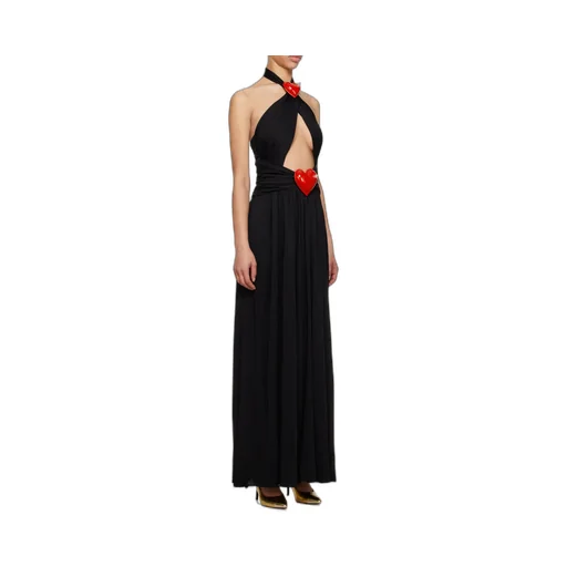 Inflatable Heart Halterneck Gown
