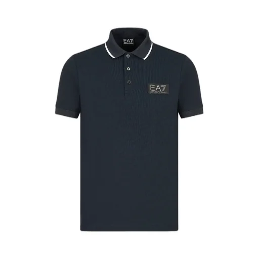 Logo Patch Polo Shirt