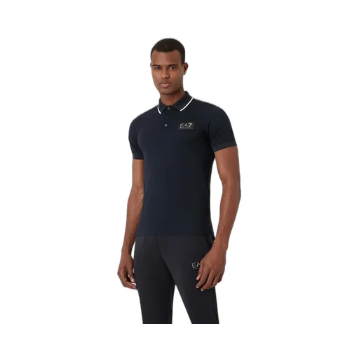 Logo Patch Polo Shirt