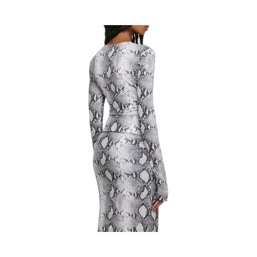 Pattern Long-Sleeved Top