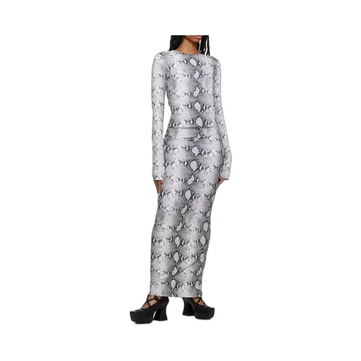 Pattern Long-Sleeved Top