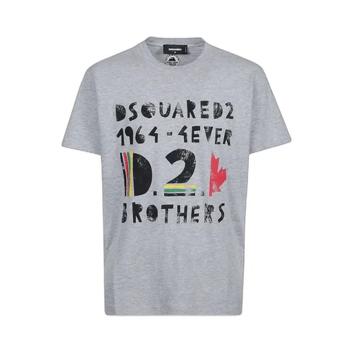 Dsquared2 Logo Printed Crewneck T-Shirt