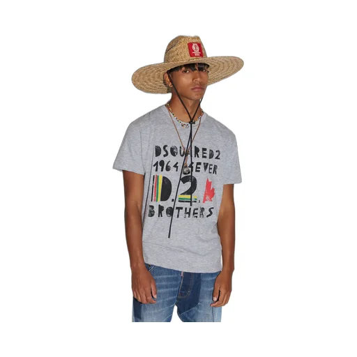Dsquared2 Logo Printed Crewneck T-Shirt