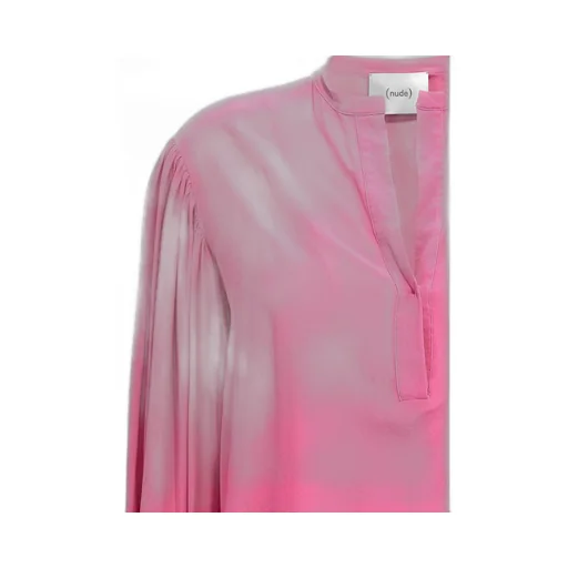 Nude Elegant Bloshirt Top