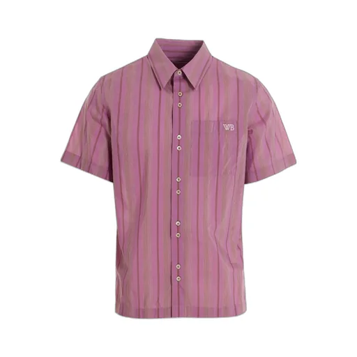 Wales Bonner Striped Short-Sleeved Shirt