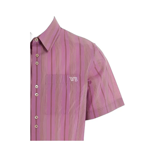Wales Bonner Striped Short-Sleeved Shirt