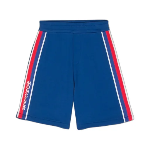 Stripe-Detail Cotton Shorts