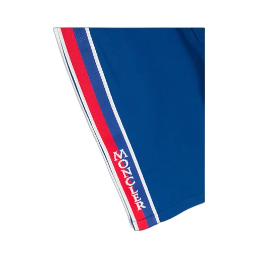 Stripe-Detail Cotton Shorts
