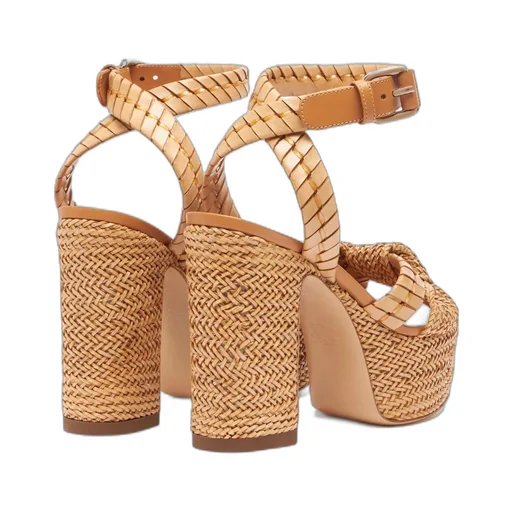 Casadei Interwoven Knot-Detailed Sandals