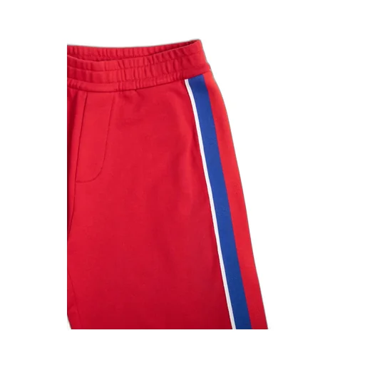 Stripe-Detail Cotton Shorts