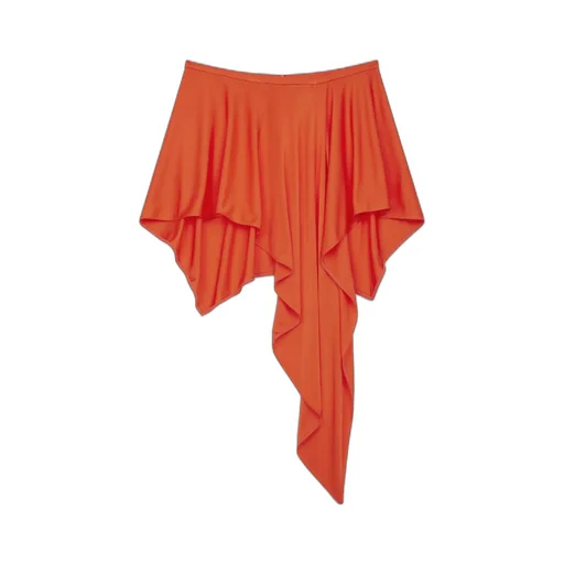 Stella Mccartney Draped-Effect Pleated Skirt
