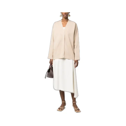 Beige Wool Cardigan