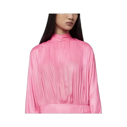 Stella Mccartney Tie-Detailed Asymmetric Long Dress