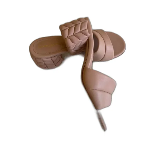 Logo Thick Heel Muller Shoes