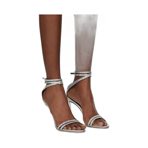 Logo High-Heeled Sandals