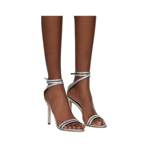 Logo High-Heeled Sandals