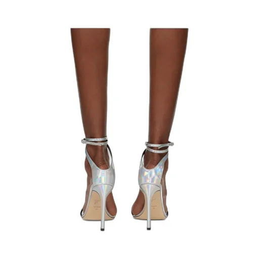Logo High-Heeled Sandals