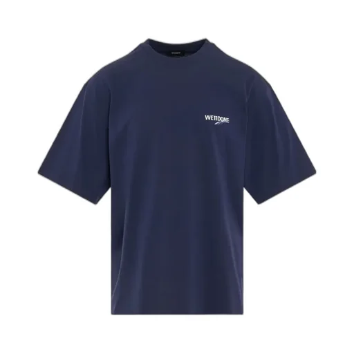 We11Done Logo Printed Crewneck T-Shirt