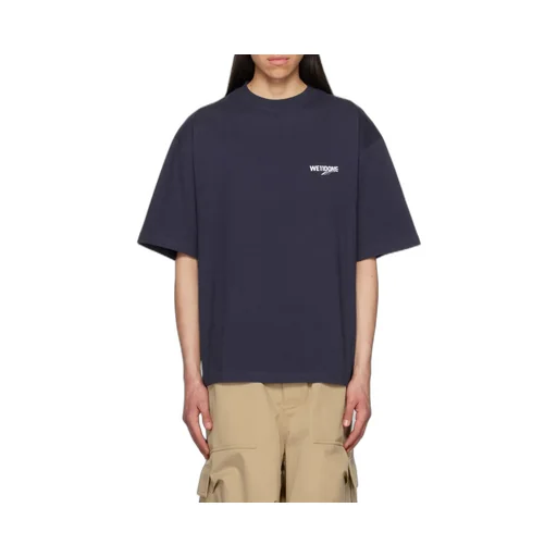 We11Done Logo Printed Crewneck T-Shirt