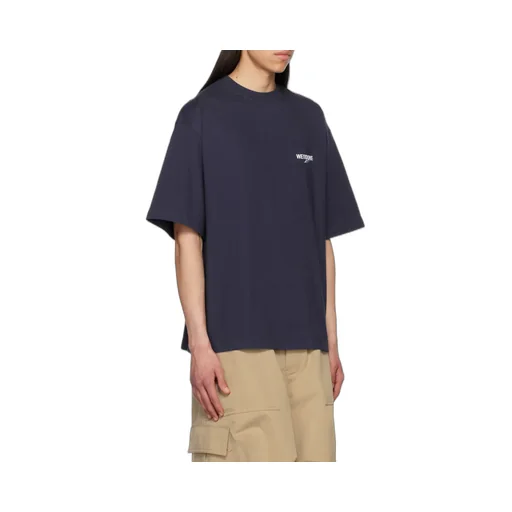 We11Done Logo Printed Crewneck T-Shirt