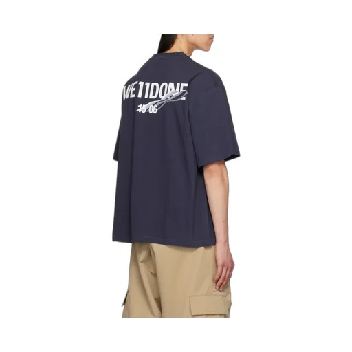 We11Done Logo Printed Crewneck T-Shirt