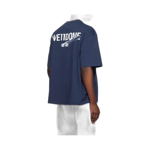 We11Done Logo Printed Crewneck T-Shirt