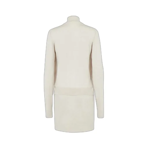 Fendi Embellished Logo Sleeveless Short Dress