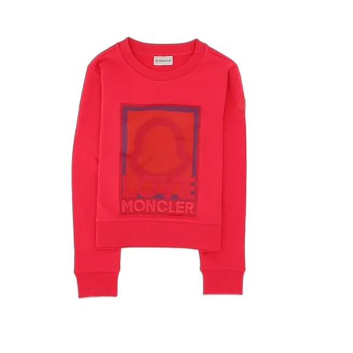 Moncler Enfant Graphic Printed Crewneck Sweatshirt