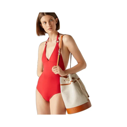Logo One-Piece Swimsuit